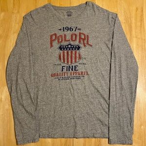 Polo RL American Shield Long Sleeve